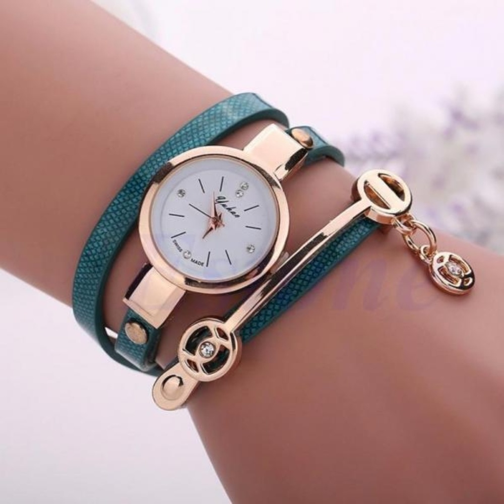 New Women's Pendant Watches with Leather Band